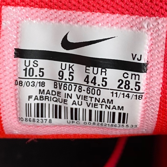 Nike Air Max 270 Men’s Red Orbit Black Grey - Picture 8 of 9